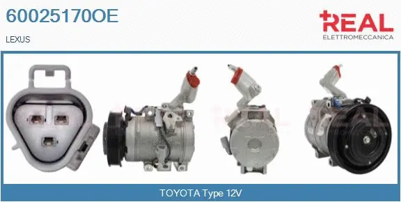 Compressor, air conditioning (60025170OE)