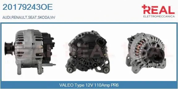 Alternator (20179243OE)