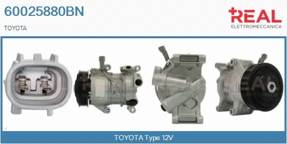 Compressor, air conditioning (60025880BN)