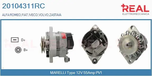 Alternator (20104311RC)
