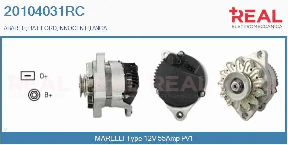 Alternator (20104031RC)
