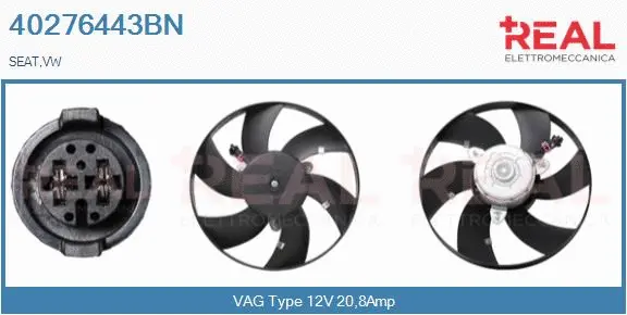 Fan, engine cooling (40276443BN)