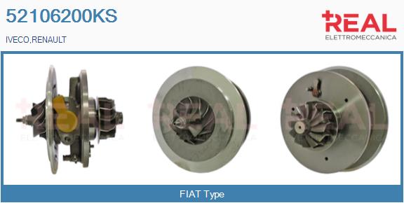 Core assembly, turbocharger (52106200KS)