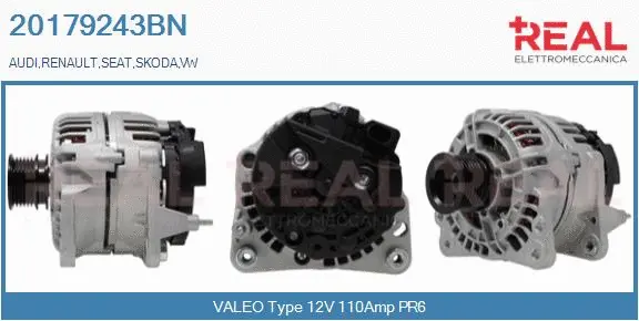 Alternator (20179243BN)