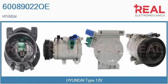 Compressor, air conditioning (60089022OE)