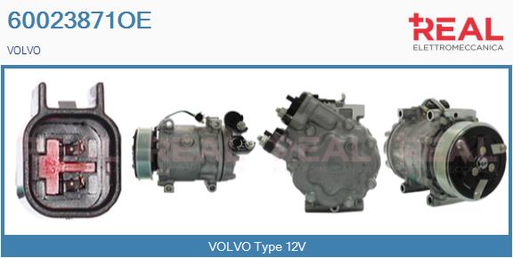 Compressor, air conditioning (60023871OE)