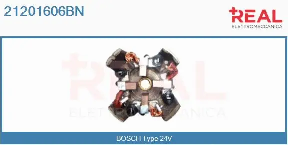 Holder, carbon brushes (21201606BN)