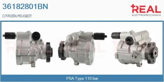 Hydraulic Pump, steering (36182801BN)