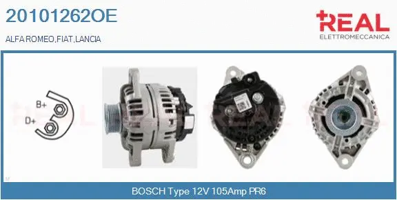 Alternator (20101262OE)