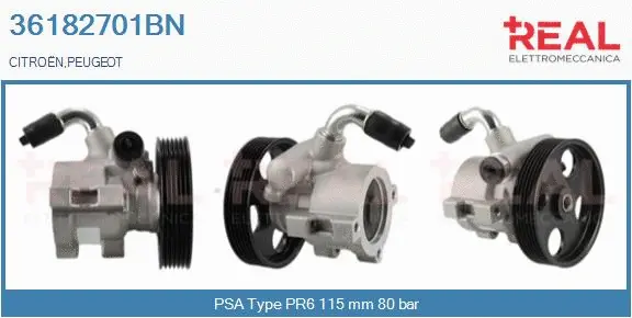 Hydraulic Pump, steering (36182701BN)