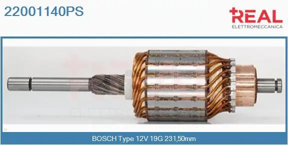 Armature, starter (22001140PS)