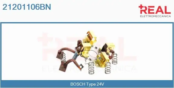 Holder, carbon brushes (21201106BN)