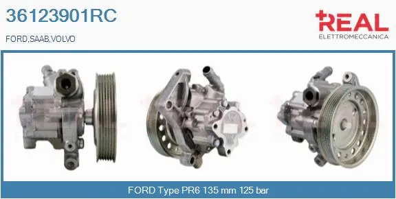 Hydraulic Pump, steering (36123901RC)