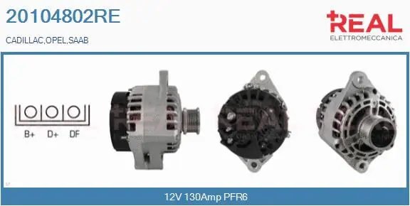 Alternator (20104802RE)