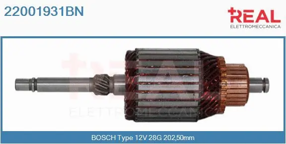 Armature, starter (22001931BN)