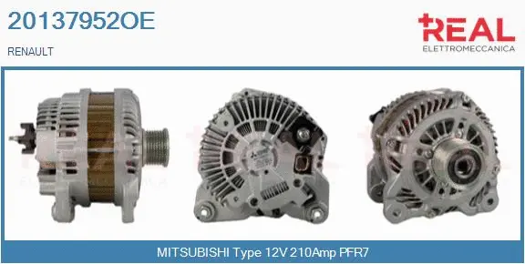 Alternator (20137952OE)