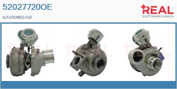 Charger, charging (supercharged/turbocharged) (52027720OE)