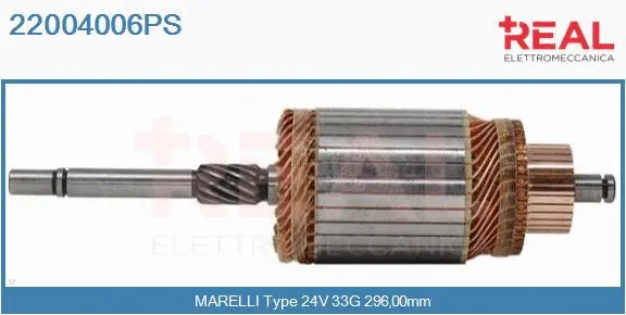 Armature, starter (22004006PS)