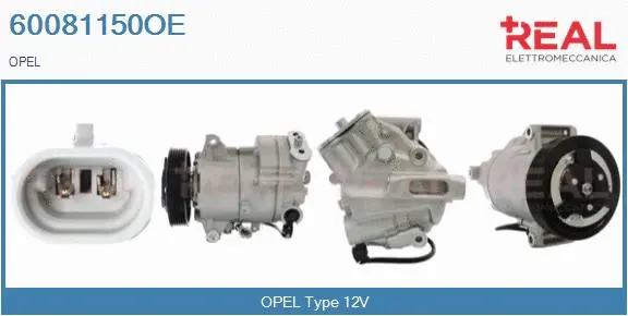 Compressor, air conditioning (60081150OE)