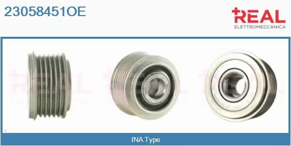 Belt Pulley, alternator (23058451OE)