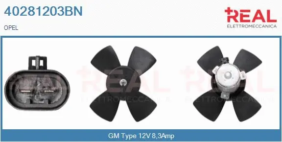 Fan, engine cooling (40281203BN)