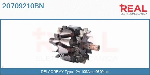 Rotor, alternator (20709210BN)