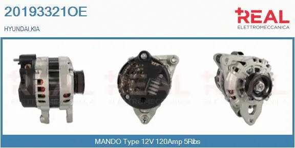 Alternator (20193321OE)