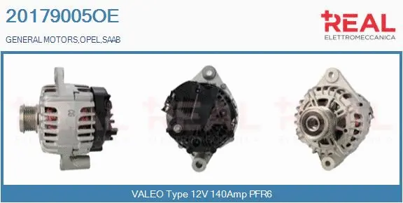 Alternator (20179005OE)