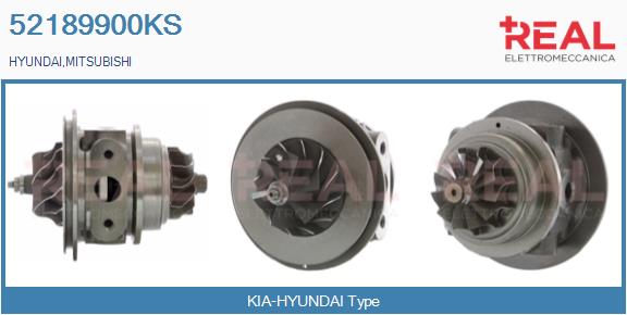 Core assembly, turbocharger (52189900KS)