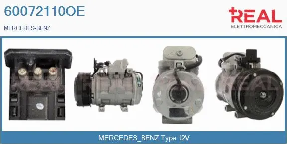 Compressor, air conditioning (60072110OE)