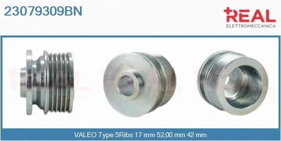 Belt Pulley, alternator (23079309BN)