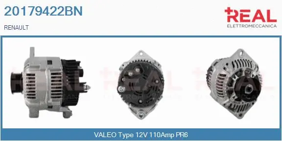 Alternator (20179422BN)