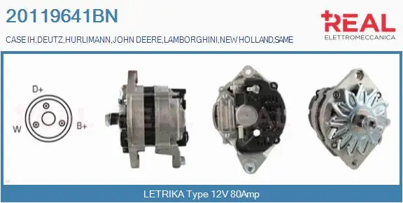 Alternator (20119641BN)