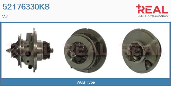 Core assembly, turbocharger (52176330KS)