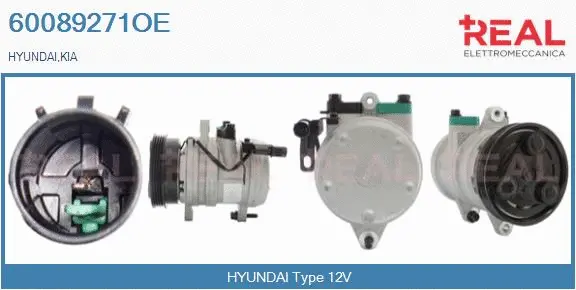 Compressor, air conditioning (60089271OE)