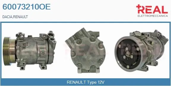 Compressor, air conditioning (60073210OE)