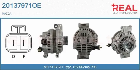 Alternator (20137971OE)