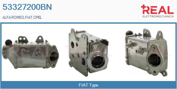 Cooler, exhaust gas recirculation (53327200BN)