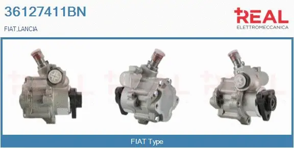 Hydraulic Pump, steering (36127411BN)