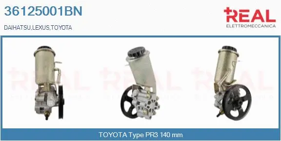 Hydraulic Pump, steering (36125001BN)