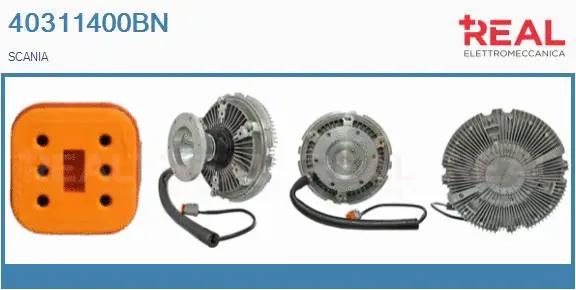 Clutch, radiator fan (40311400BN)