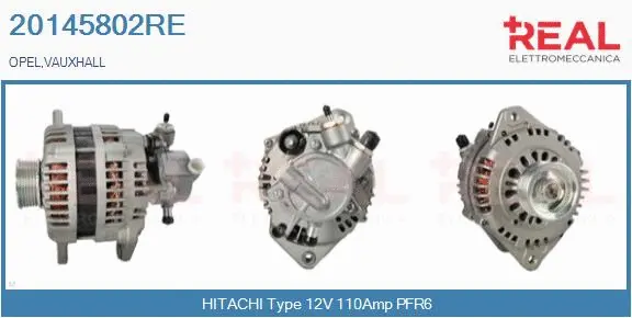 Alternator (20145802RE)