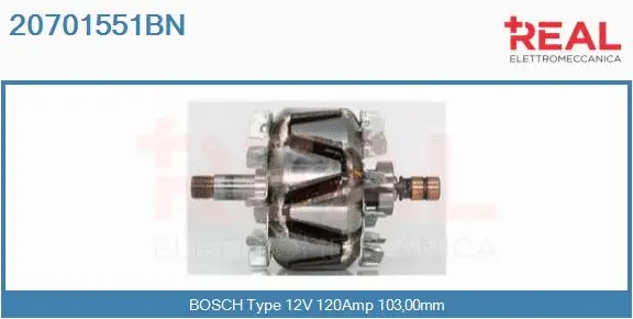 Rotor, alternator (20701551BN)