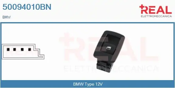 Switch, window regulator (50094010BN)