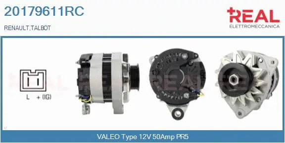 Alternator (20179611RC)