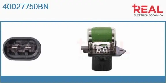 Series resistor, electric motor (radiator fan) (40027750BN)