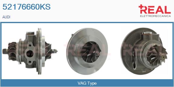 Core assembly, turbocharger (52176660KS)