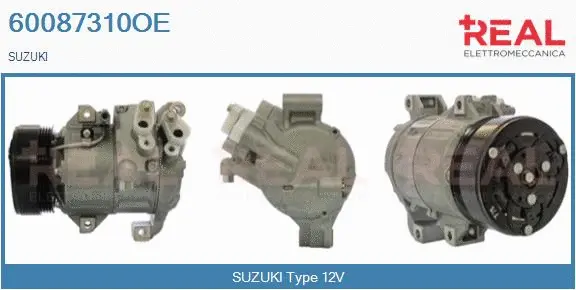 Compressor, air conditioning (60087310OE)