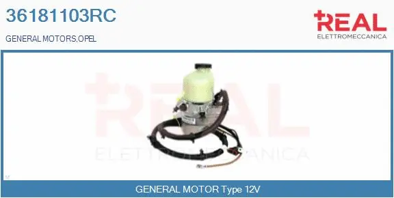 Hydraulic Pump, steering (36181103RC)