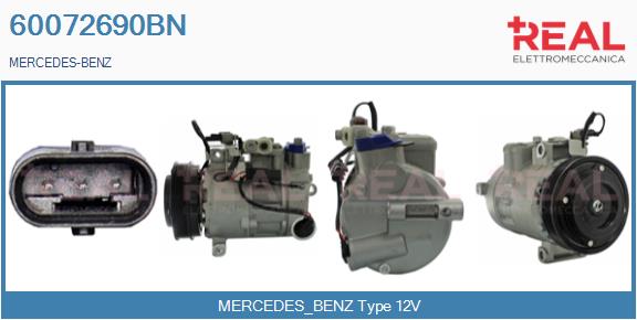 Compressor, air conditioning (60072690BN)